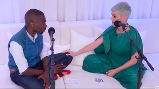 Should You Ever Trust a White Lady Sitting Cross-Legged on a Couch? Just Asking for a Friend!